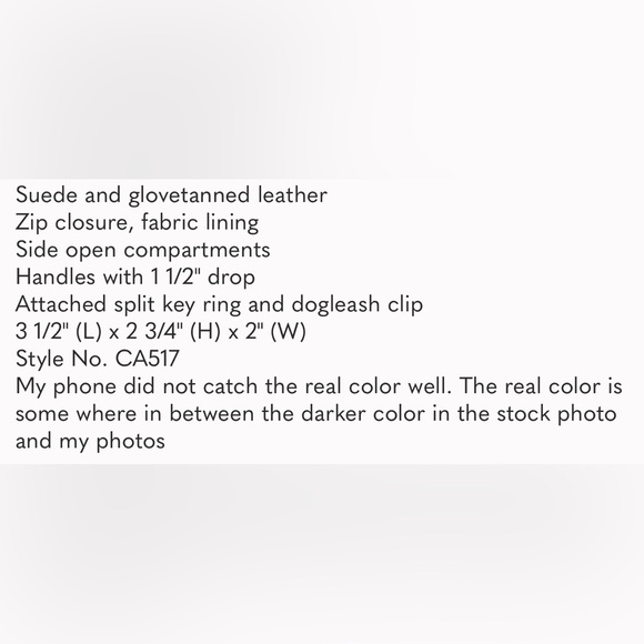 🥰 Coach Mini Rogue Bag Charm - Picture 7 of 7